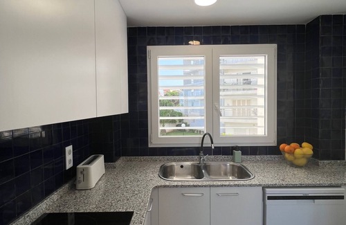 Grau i Platja Apartment | Beachfront Apartment with Ocean View & Spa Amenities