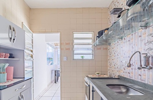Pereque-Acu Apartment | Apartamento em Ubatuba com varanda e churrasqueira