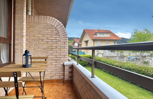 Santona Apartment | Oceanfront Apartment in Berria with Spa and Pool Access