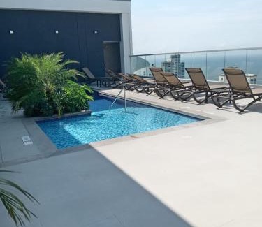 Comuna 3 Apartment | Apartamento en el Rodadero Santa Marta con vista a la playa