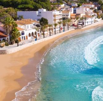 El Portet Apartment | Relaxing Moraira Apartment with Pool, Steps from the Beach
