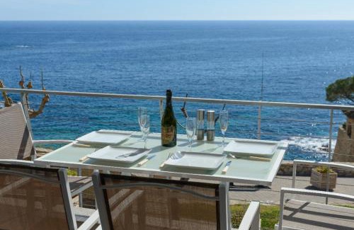 Calella de Palafrugell Apartment | Oceanfront Apartment in Prime Calella Location, Rated 9.3