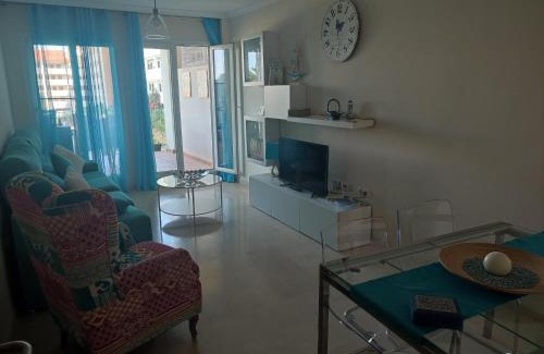 Puerto de la Duquesa Apartment | Tranquil Oceanfront Apartment Steps from the Beach