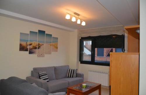 Posada de Llanes Apartment | Inviting Los Robles Apartment with Pool & Child-Friendly Space