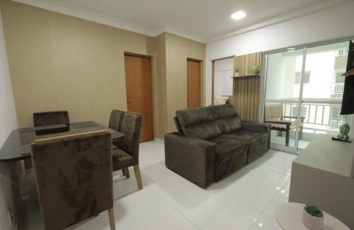 Sao Luis Apartment | Elegant Apartment 2km from Litorânea with Pool & Kids' Area