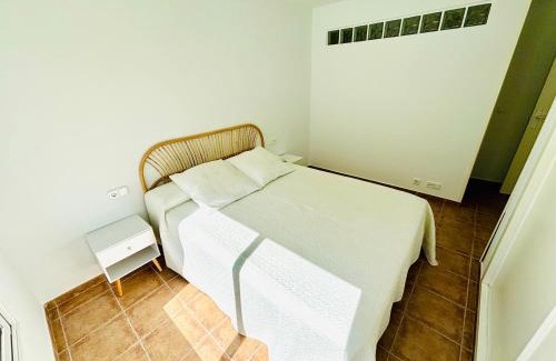 Vera Beach Apartment | Oceanfront Apartment Luz de Baria with Beautiful Garden