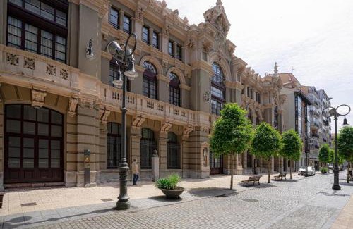 Aviles Apartment | Top-Rated Palacio Valdés Apartment in Central Avilés