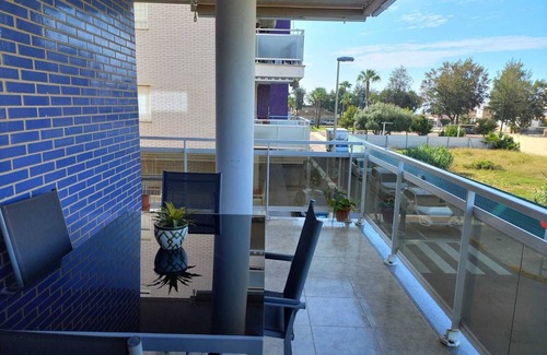 Moncofar Apartment | Pet-Friendly Apartment with Pool and Terrace at Playa de Xilxes