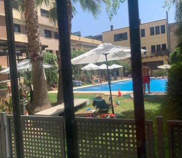 Cruz Roja-Capuchinos Apartment | Cozy 2-Bedroom Apartment with Pool Near City Center