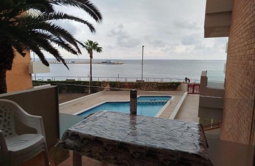 L'Ampolla Apartment | Seaside Apartment with Ocean View and Private Pool