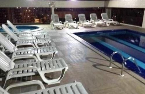 Sao Vicente Apartment | Oceanfront Flat Palladium Service – Pool & Wheelchair Access