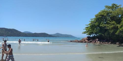 Pereque-Mirim Apartment | Oceanfront Apartment at Ubatuba Ypê Mirim Beach