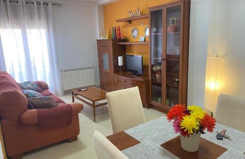Alcaniz Apartment | Pet and Child Friendly Stay at Apartamentos Alcañiz, Blanca