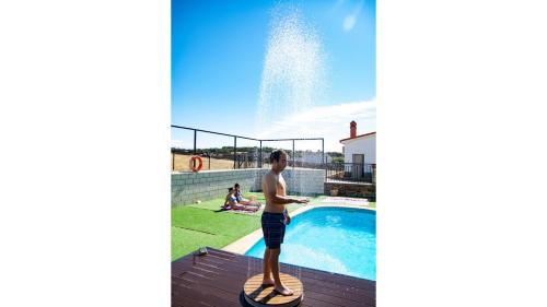Torrejon El Rubio Apartment | Pet-Friendly Retreat at Apartamentos Rurales Monfragüe