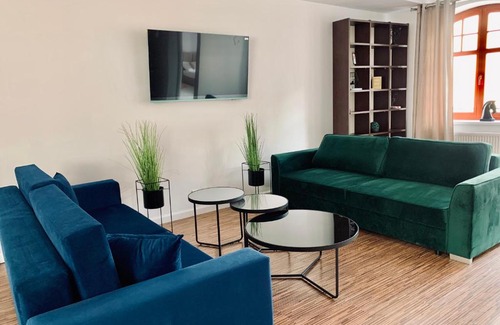 Lidzbark Warminski Apartment | Pet-Friendly Apartamenty Krasicki: 4-Star Comfort Awaits