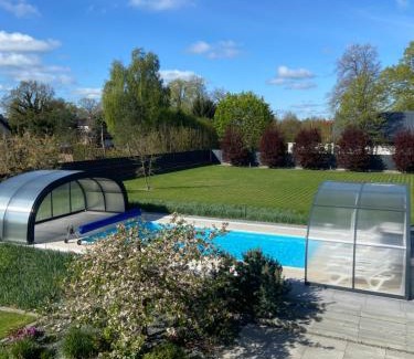 Karwienskie Bloto Drugie Apartment | Tranquil Retreat at Apartamenty MarMar with Private Pool