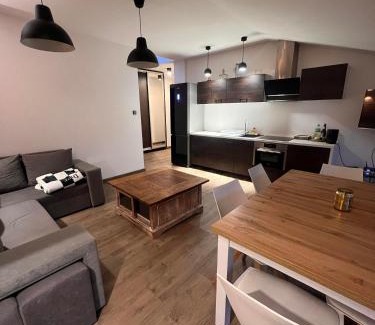 Skierniewice Apartment | Family-Friendly Stay at Apartamenty na Maja with Hot Tub