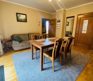 Ladek-Zdroj Apartment | Welcoming Apartamenty Złota Palma with Hot Tub & Fireplace