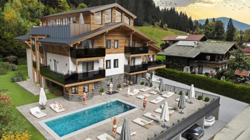 Flachau Apartment | Exceptional Stay at Aparthotel Fuxbau with Pool & Breakfast