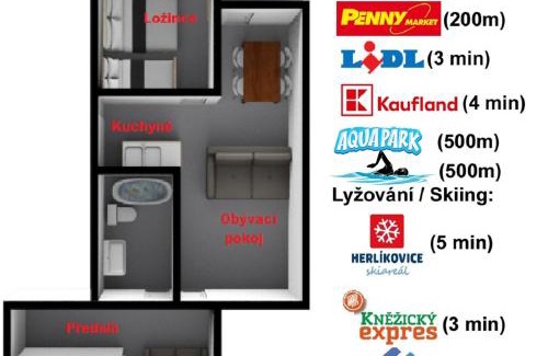 Vrchlabi Apartment | Exceptional Apartmán Berenika: 4-Star with Family-Friendly Amenities