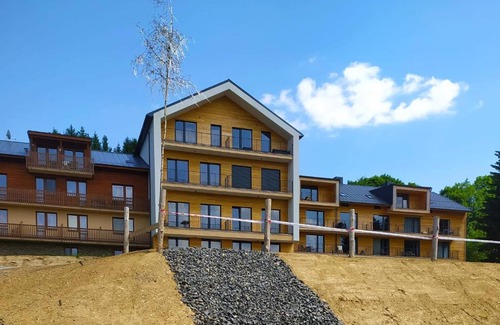Zelezna Ruda Apartment | Cozy Apartment Brčálník with Balcony and Breakfast Included