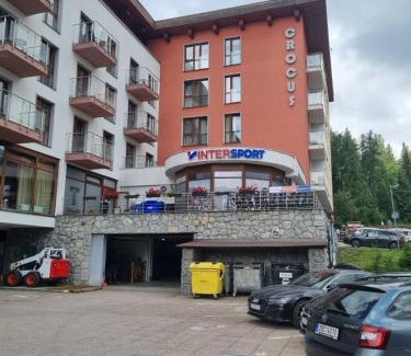 Strbske Pleso Apartment | Cozy Apartmán Crocus 415 with Spa and Hot Tub Access