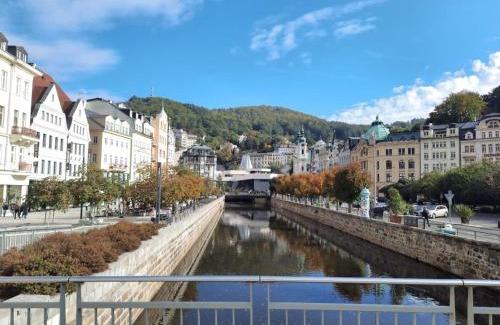Karlovy Vary Apartment | Pet-Friendly Apartmán Nad Kolonádou with Breakfast Included