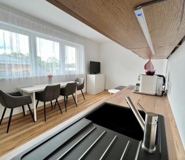 Cerna V Posumavi Apartment | Pet-Friendly Apartmán Roda2 in Scenic Malé Lipno