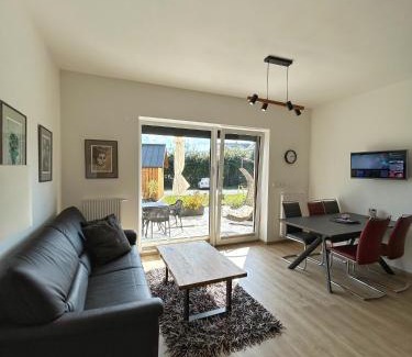 Kasperske Hory Apartment | Bright Apartment with Sunny Terrace in Kašperkách