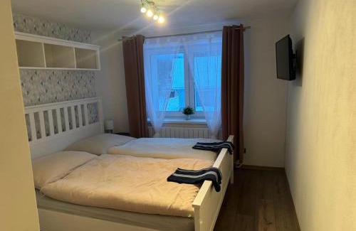 Prostredni Becva Apartment | Pet-Friendly Apartmány Prostřední with Hot Tub & Top Rating