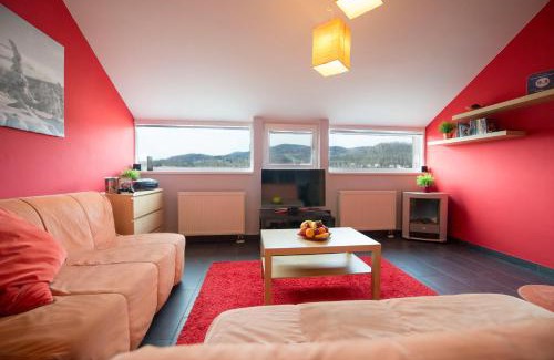 Jesenik Apartment | Relaxing Retreat at Apartma Panorama Jeseník with Spa & Hot Tub