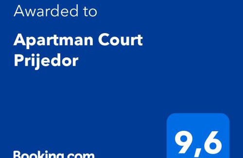Prijedor Apartment | Guest Rated 10/10: Apartman Court Prijedor Awaits You