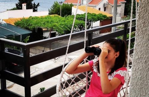 Seget Vranjica Apartment | Oceanfront Retreat: Apartman Monika with Perfect 10/10 Score