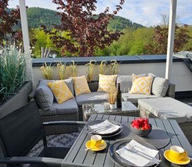 Unterburg am Klopeiner See Apartment | Oceanfront Apartment Blicksüd with Private Beach Access
