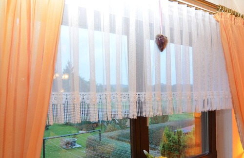 Wienrode Apartment | Apartment in the Harz with a log cabin, pond and covered seating area