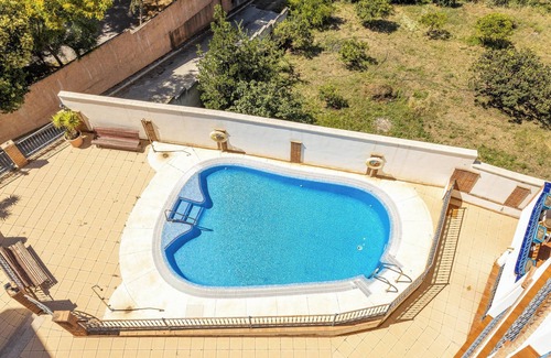 Alcaucin Apartment | Apartment Ático Alcaucín with Mountain View, Pool, W-Fi, Garden & Terrace