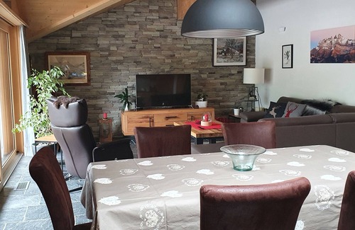 Morgins Apartment | Convenient Apartment Steps from Ski Lifts, Family-Friendly