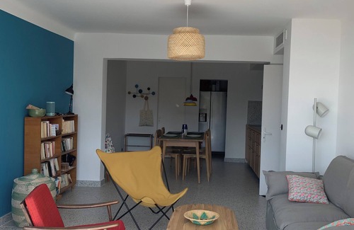 Figarella Apartment | Apartment 100m from the beach, fully renovated, 3 bedrooms, ideal for families
