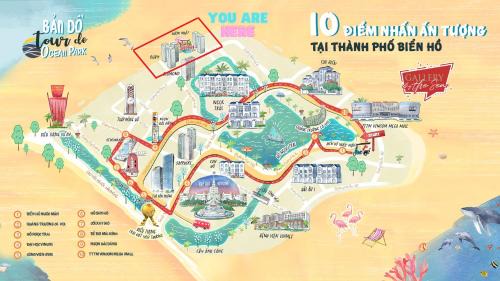 Gia Lam Apartment | Guest Rated 10/10: Ocean View 1BR Apartment at Vinhome Park