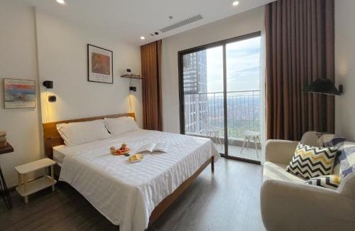Gia Lam Apartment | Stunning 1BR Apartment with Ocean View at Vinhomes Ocean Park