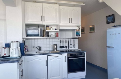 Tregastel Apartment | Seaside Apartment with 2 Bedrooms and Pool Access