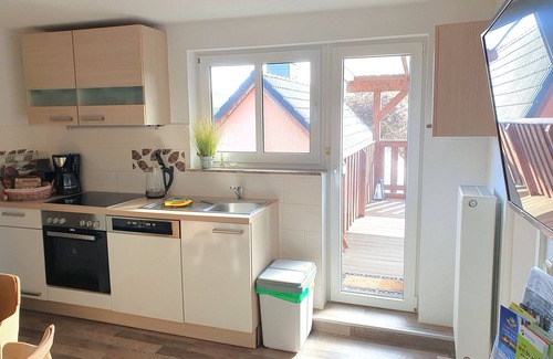 Hanshagen Apartment | Pet-Friendly Apartment 2 with Ocean View in Germany