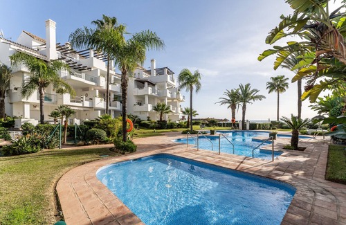 La Cala de Mijas Apartment | Seaside Retreat: Arruzafa Playa la Cala de Mijas with Pool