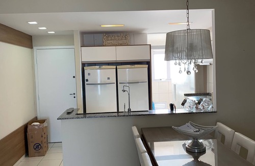 Mirim Apartment | Relaxing 3-Bedroom Apartment at Vila Mirim, Steps from Beach