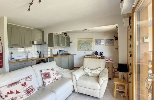 Saint-Jean-dʼAulps Apartment | Relaxing Mountain View Apartment for 4-5 Guests at Grand Cerf