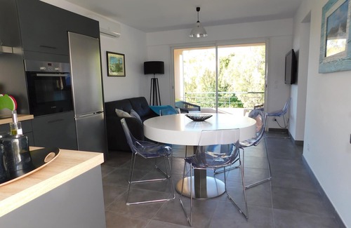 Saint-Florent Apartment | Family Retreat: Beachside Apartment for 4-6, Pool Access