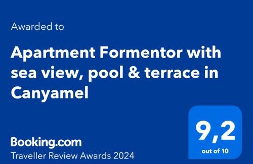 Canyamel Apartment | Experience Apartment Formentor: Oceanfront with Pool & Terrace