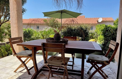 Lumio Apartment | Apartment 57m², 4 people, 2 bedrooms, garden, quiet, air conditioning, wifi, creek 150m away