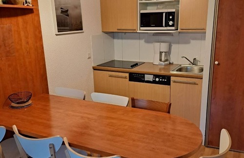 La Mongie Apartment | Modern Apartment for 8 in La Mongie with Indoor Pool