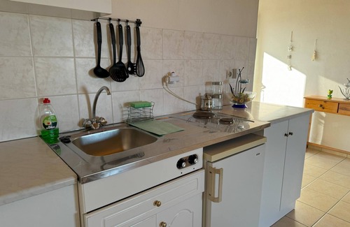 Kompi Apartment | Seaside Retreat: Apartment Steps from Peroulia Beach